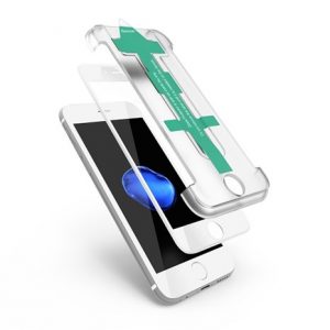 Shoppetite Premium 3D Curved Protector  (Black) for iPhone 6,6s,7